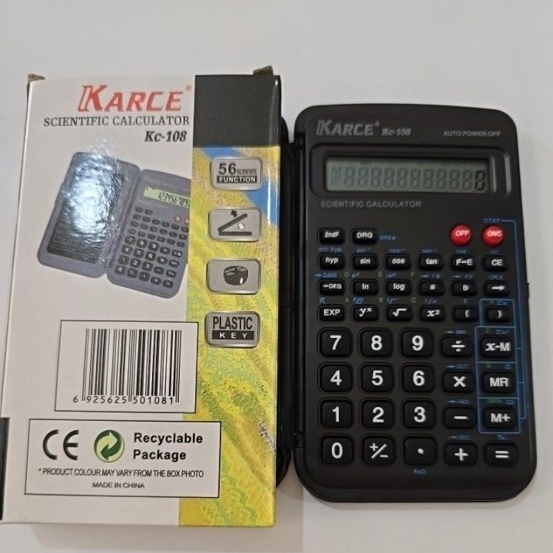 

Kalkulator Scientific Karce-108