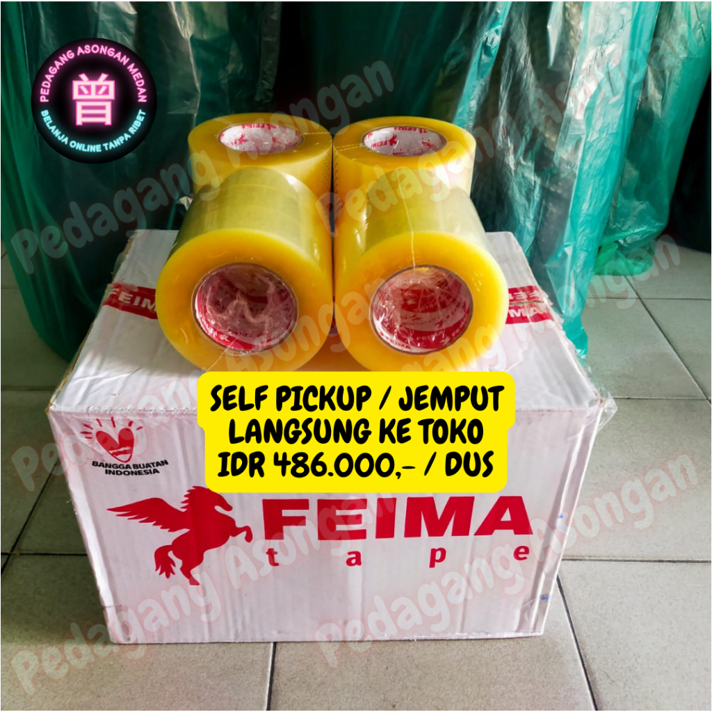 

Lakban Bening Jumbo 45mm 300yard (1 pcs)