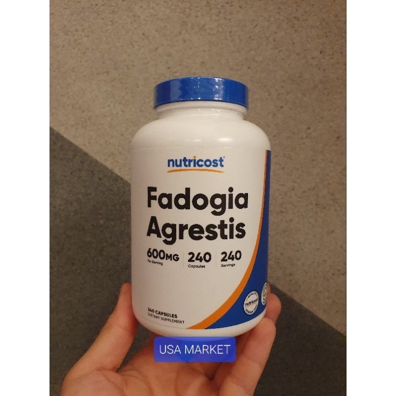 Nutricost Fadogia Agrestis 600mg 600 mg 240 capsules
