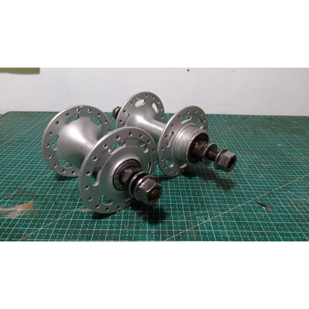 front hub depan belakang tromol fronthub balap roadbike road bike jadul lawas 36 hole suzue nos bear