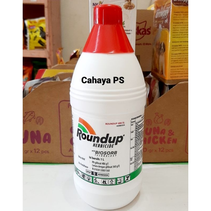 Roundup 486 SL racun rumput 1 Liter