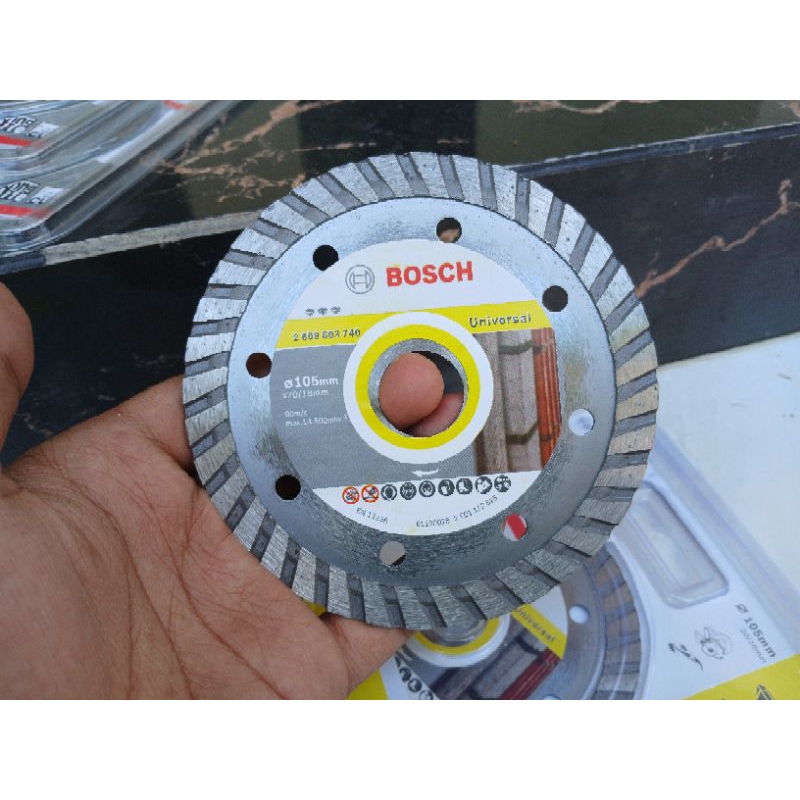 MATA pisau potong kramik granit bosch kuning  turbo ori grinda