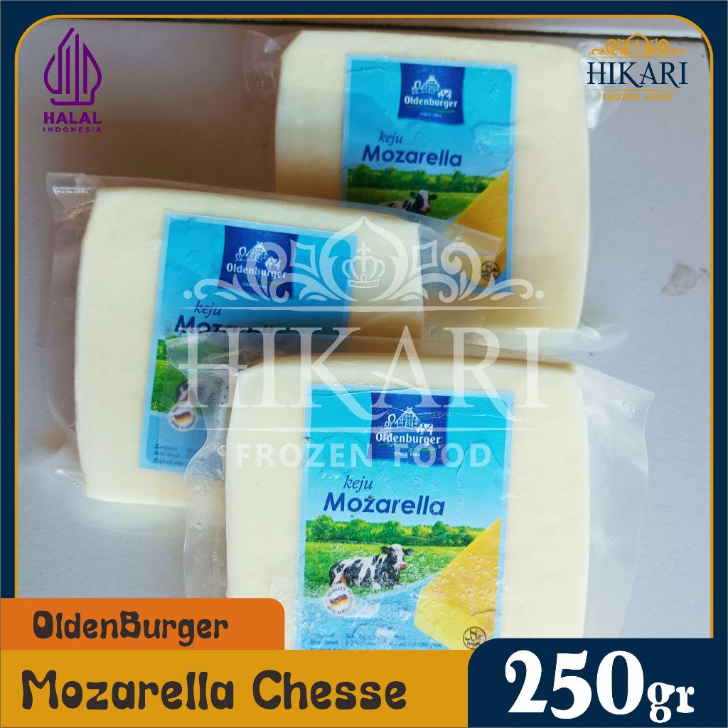 

Keju Mozzarella Oldenburger - Mozzarella Chesse 250gr
