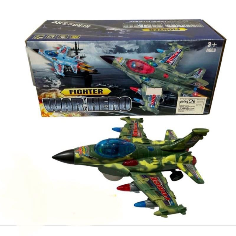 Pesawat Jett Mainan Anak Pesawat Tempur Army tentara