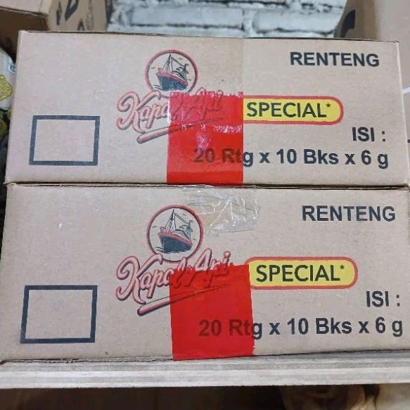 

Kapal Api Kecil Dos isi 200 pcs x 6gr