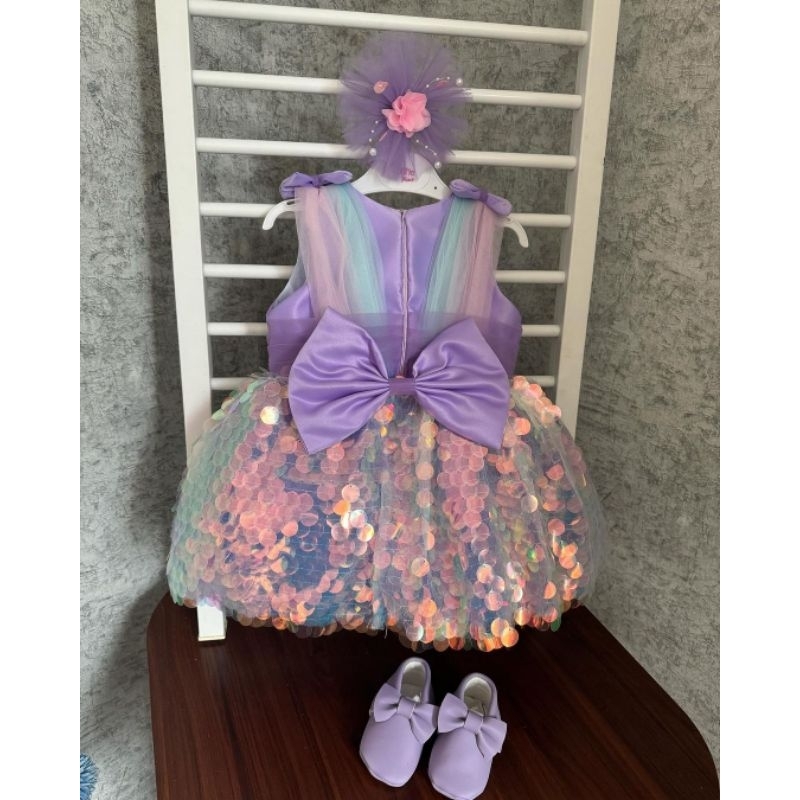 gaun mermaid request order dress bayi neychan