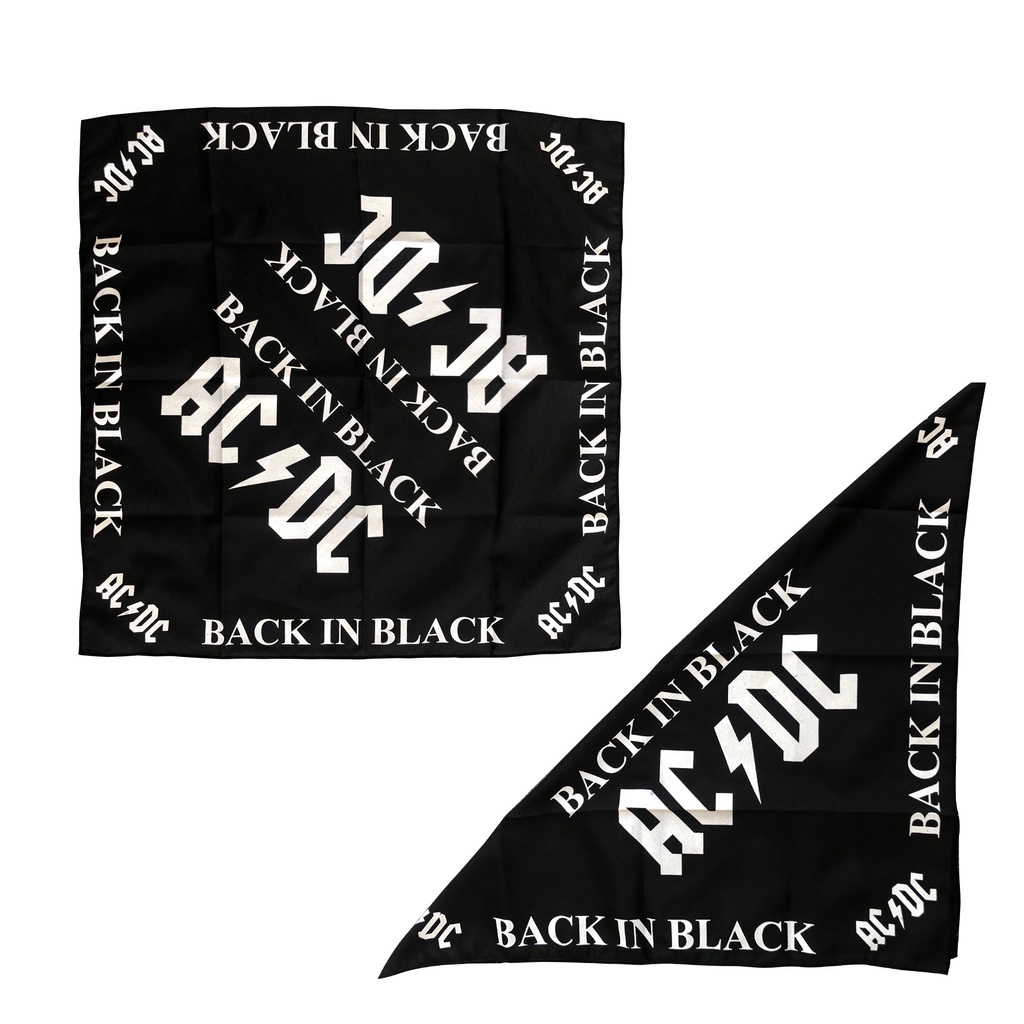 CAPITAL - Syal bandana slayer multifungsi - slayer masker ikat kepala motif ACDC