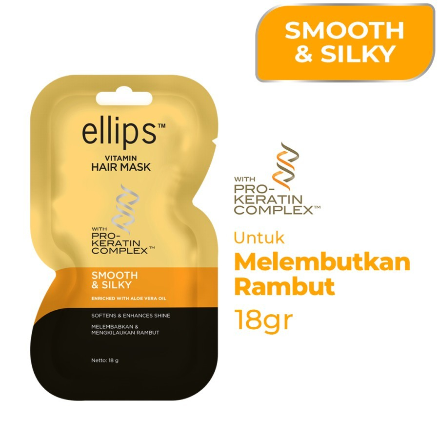 Ellips Hair Mask Smooth N Shiny 20Gr