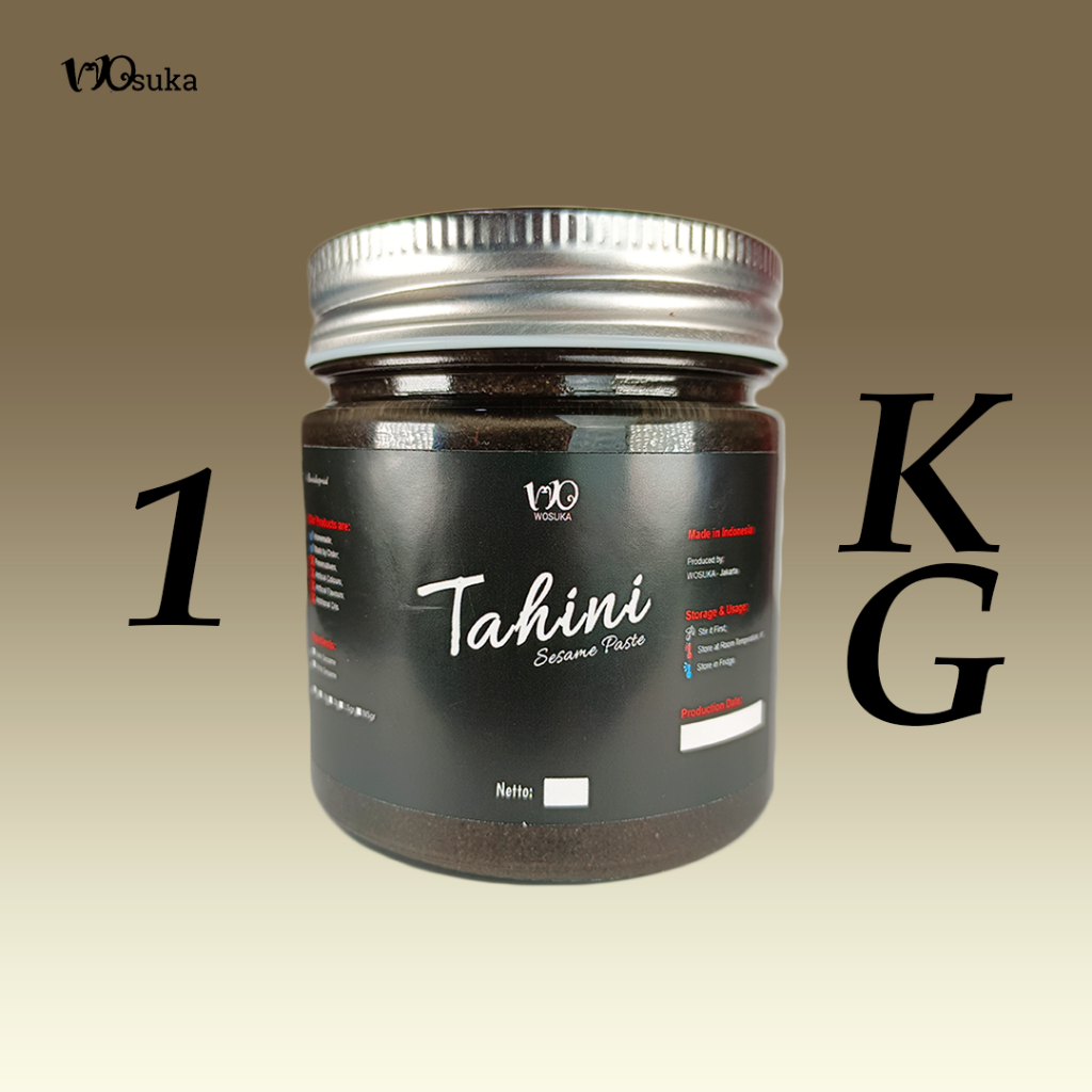 

WOSUKA Peanut Butter - Almond Butter - Cashew Butter - Black Tahini - White Tahini 1 KG