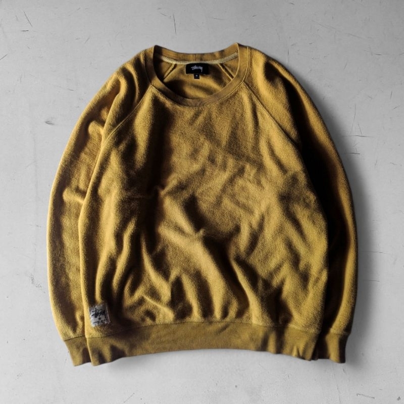 SWEATER STUSSY AUTHENTIC WORKGEAR REVERSE FLEECE SWEATSHIRT