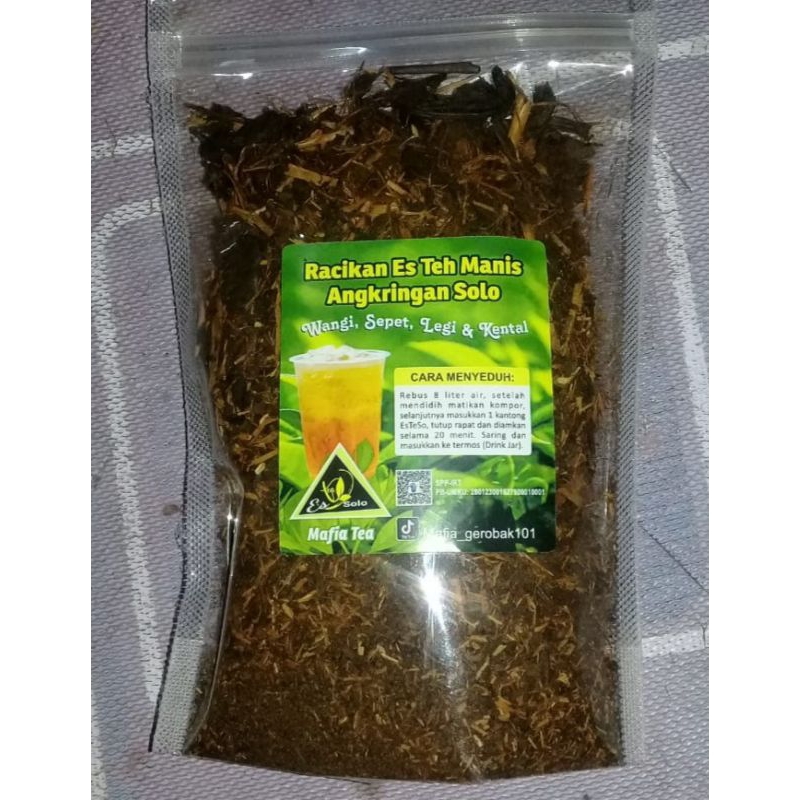 

teh racikan angkringan solo