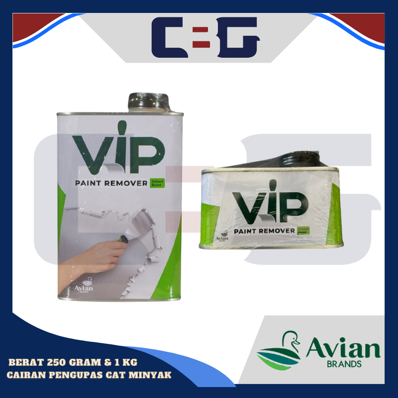 PAINT REMOVER VIP/ PERONTOK CAT MINYAK VIP
