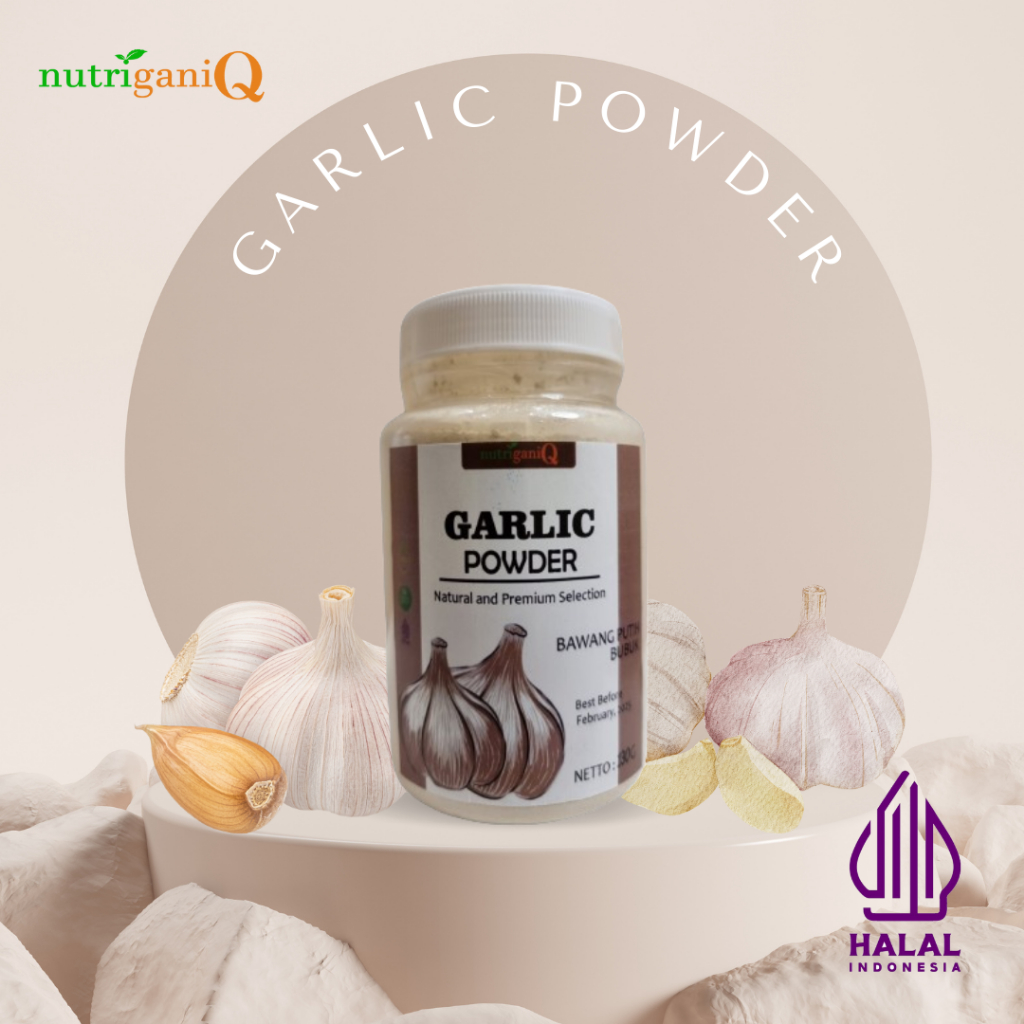 

BAWANG PUTIH BUBUK NUTRIGANIQ | GARLIC POWDER NUTRIGANIQ PREMIUM