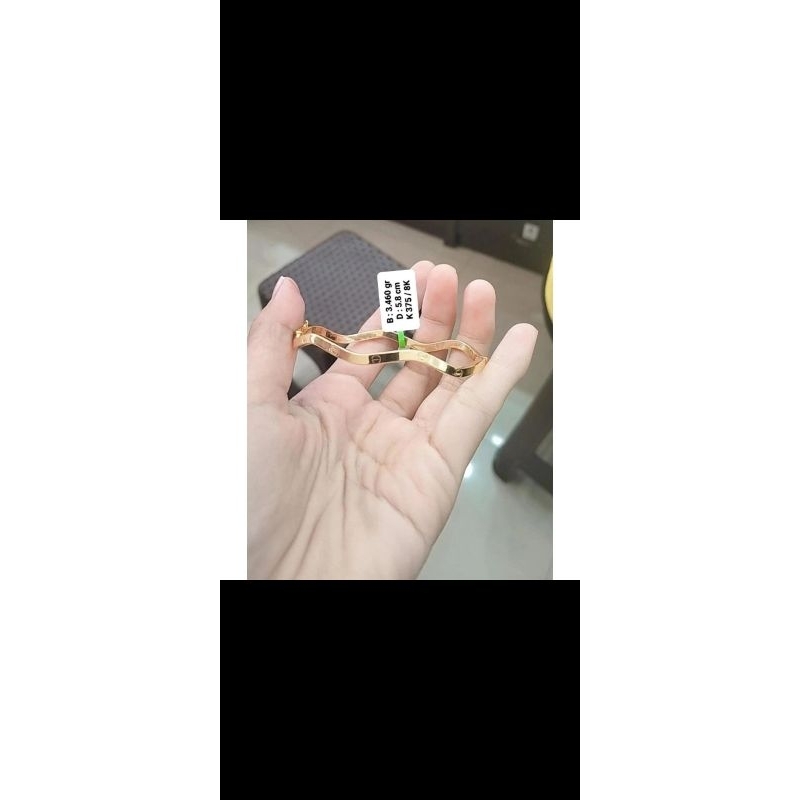 gelang cartier emas silver