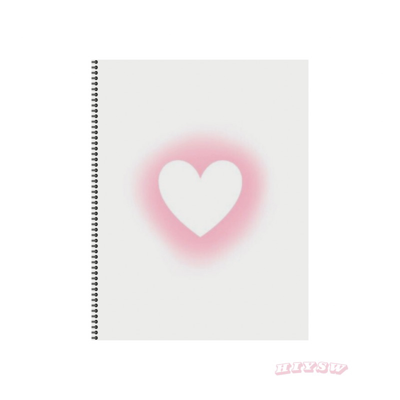 

(JEANSSH) Buku Notebook Aesthetic Pink Girl Simple Notebook Spiral