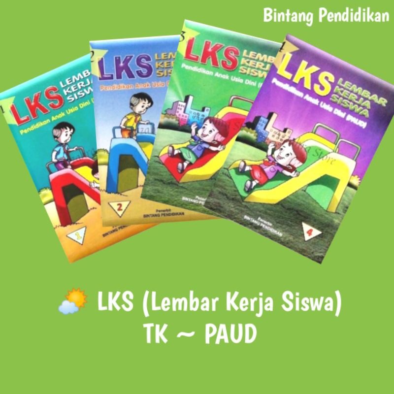 Original | BUKU LEMBAR KERJA SISWA | BUKU TK DAN PAUD | BUKU LKS