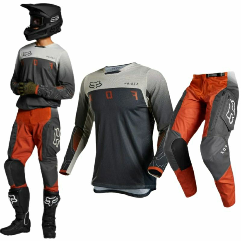 Baju sport pria lengan panjang  jersey trail jerset motocross trabas downhill adventure