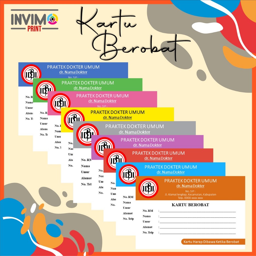 

KARTU BEROBAT PASIEN ART CARTON 210gsm