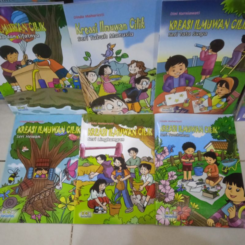 Ensiklopedia anak SD 1 paket 6 buku RP 35.000