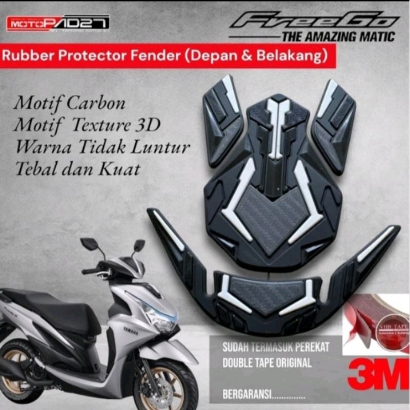 Cover spakbor depan + Belakang Yamaha New Freego cover Fender Freego