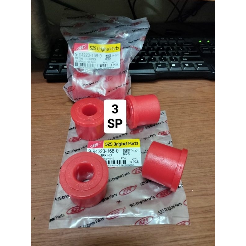 KARET PER DAUN DEPAN SILIKON ISUZU PANTHER 2, 3 2, 5 CC ORIGINAL