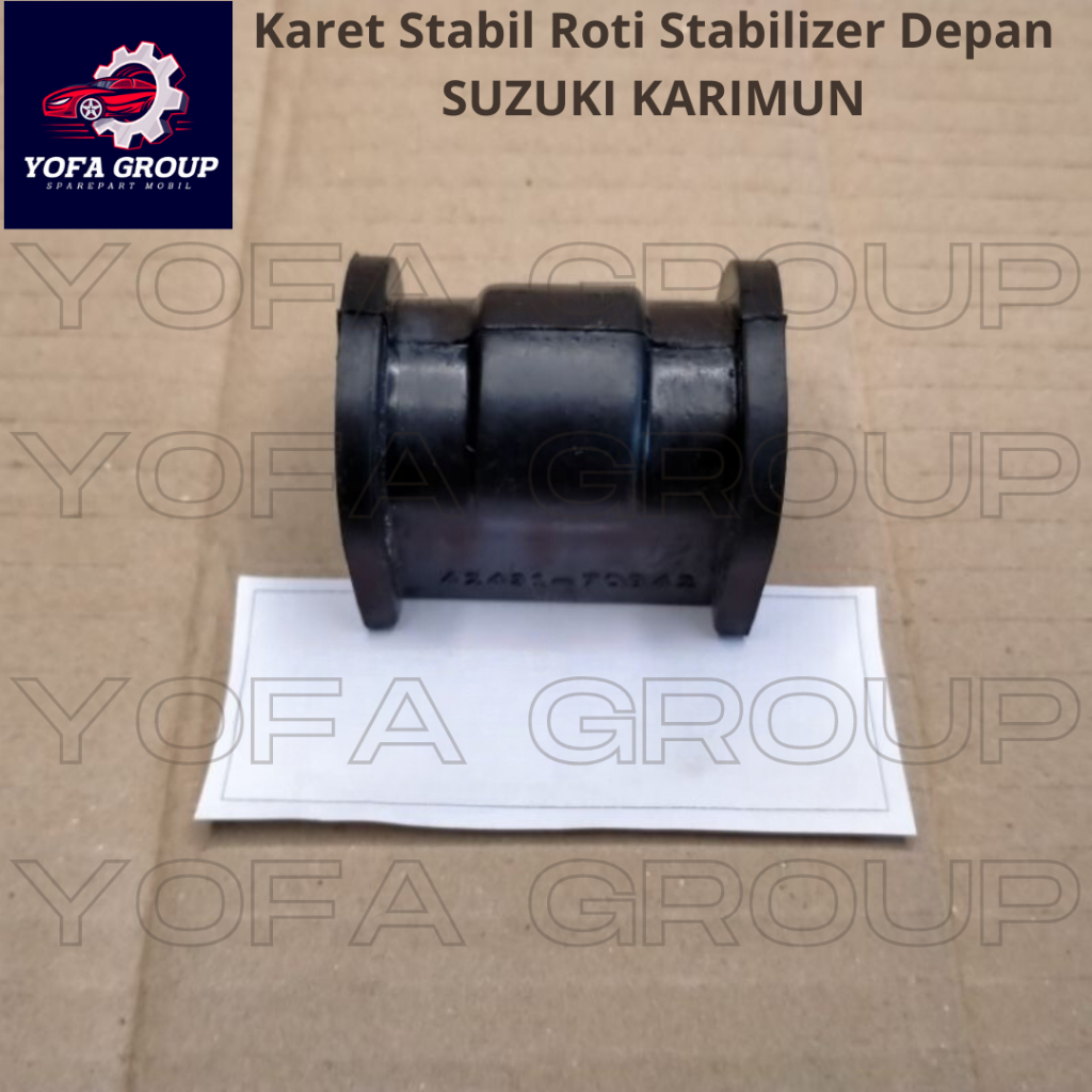 SPAREPART MOBIL Karet Stabil Roti Stabilizer Depan SUZUKI KARIMUN