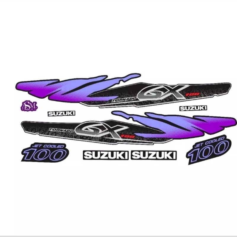 STRIPING LIS TORNADO GX 100 CUSTOM