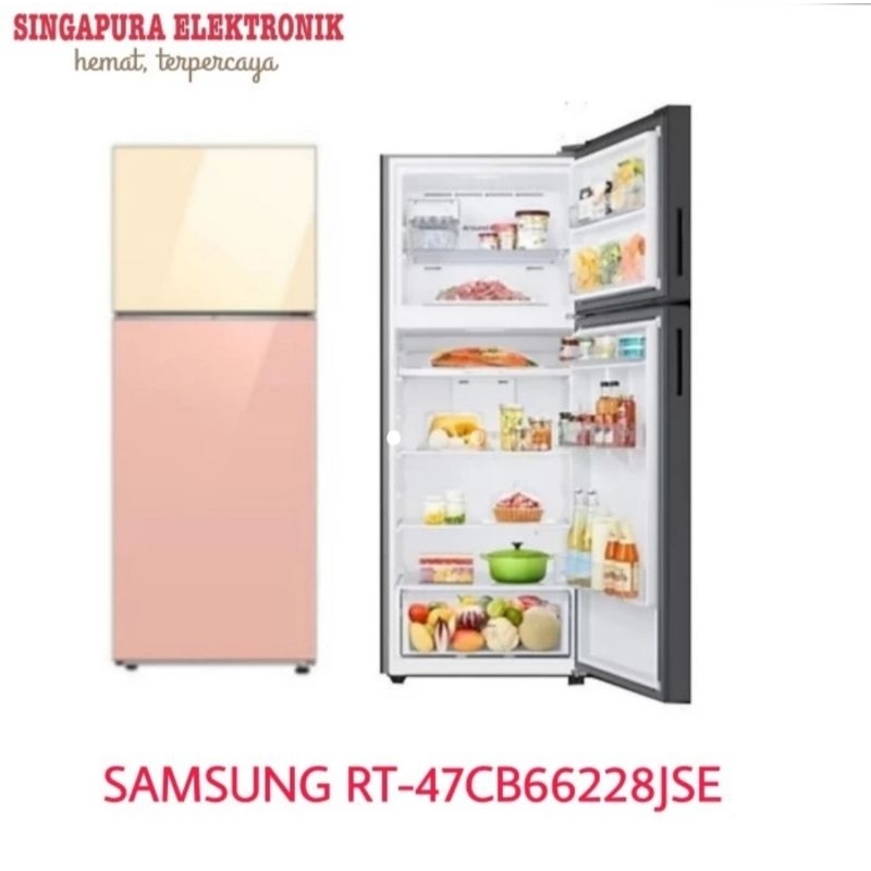 Samsung Kulkas 2 Pintu RT-47CB6622JSE