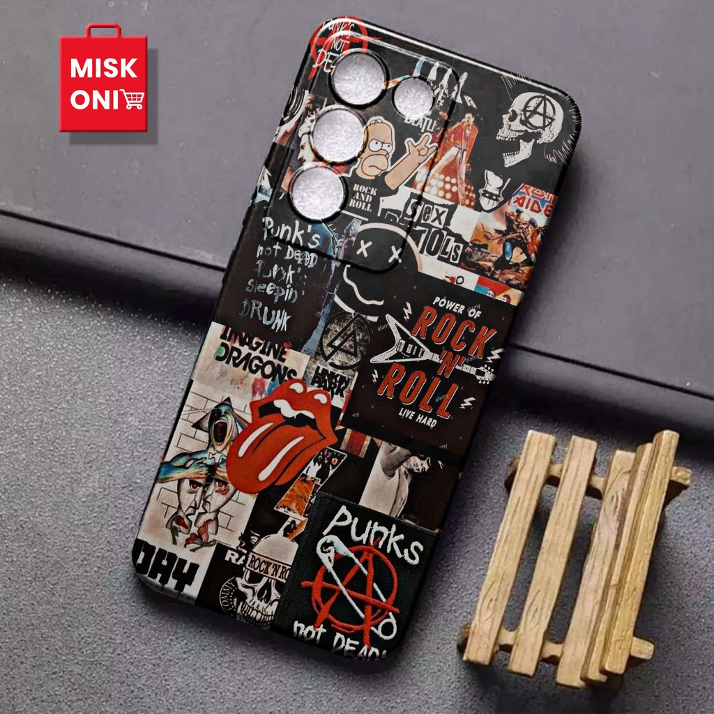 SOFTCASE VIVO Y100 5G Terbaru - MISKONI - YG12 - Motif Band Metal - Cover Hp Sillicone TPU Cassing L