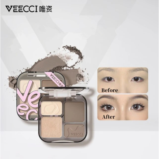 [NEW SHADES] Veecci x Chibi Maruko-chan Quad Highlighter Contour Palette