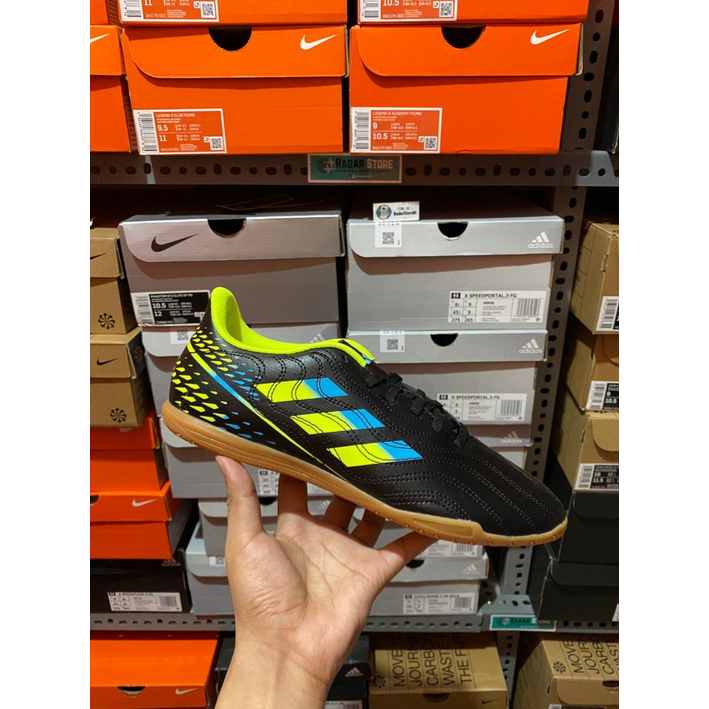 Sepatu Futsal Adidas Copa Sense.4 IN Sala Black yellow GZ1395 Original BNIB