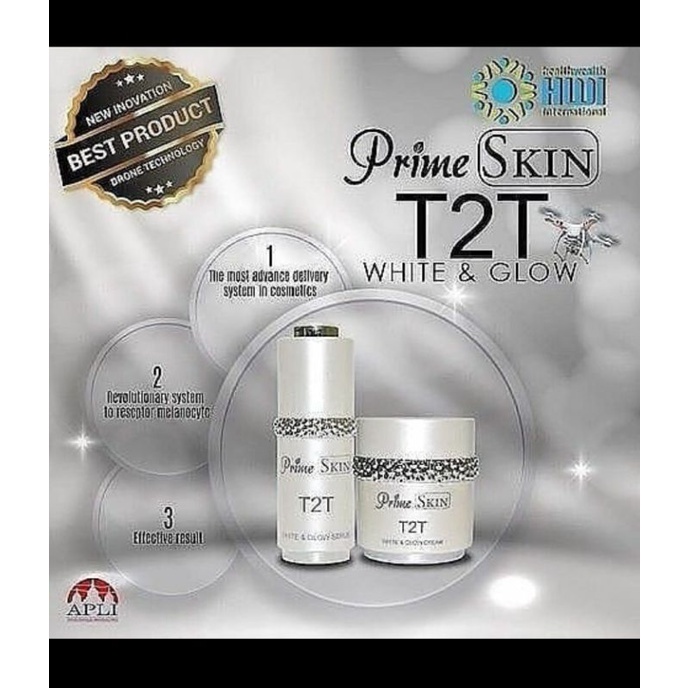 T2T cream dan serum hwi original
