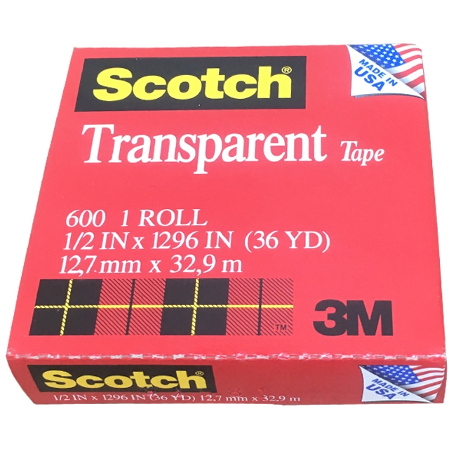

Gramedia Dan Mogot-Solasi 3M Scotch Transparent Tape Roll 600 1 roll 36 yard 12.7mm x 32.9mm