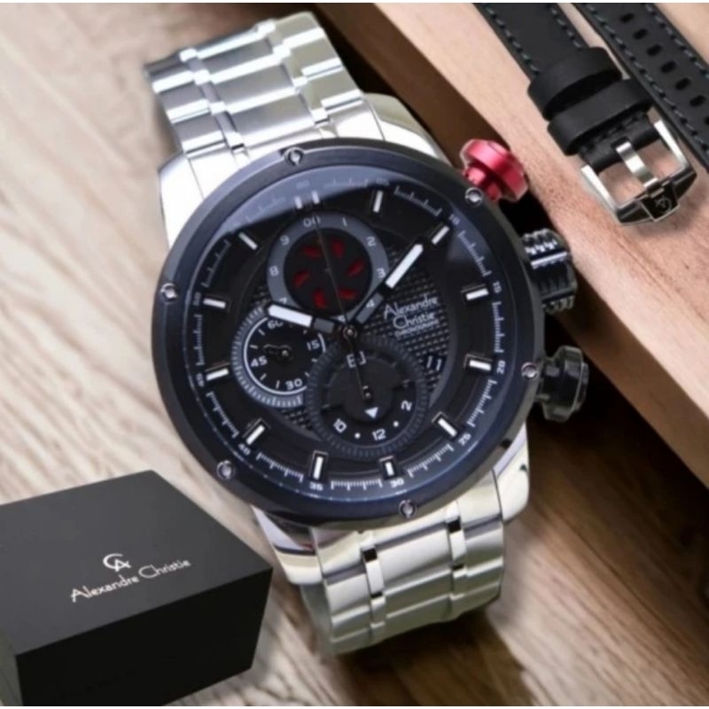 JAM TANGAN PRIA ALEXANDRE CHRISTIE AC6239 AC 6239 BOXSET ORIGINAL