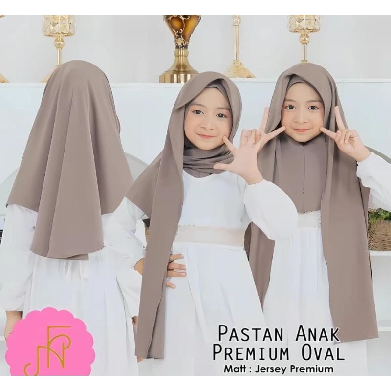 pasmina instan anak jilbab instan pasmina nutup leher pasmina iner ninja anak premium