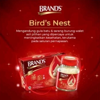 

1 Box BRAND'S Bird's Nest 42 Gr with Rock Sugar (6 botol)