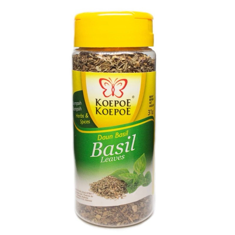 

Koepoe Koepoe Basil Leaves 31gr