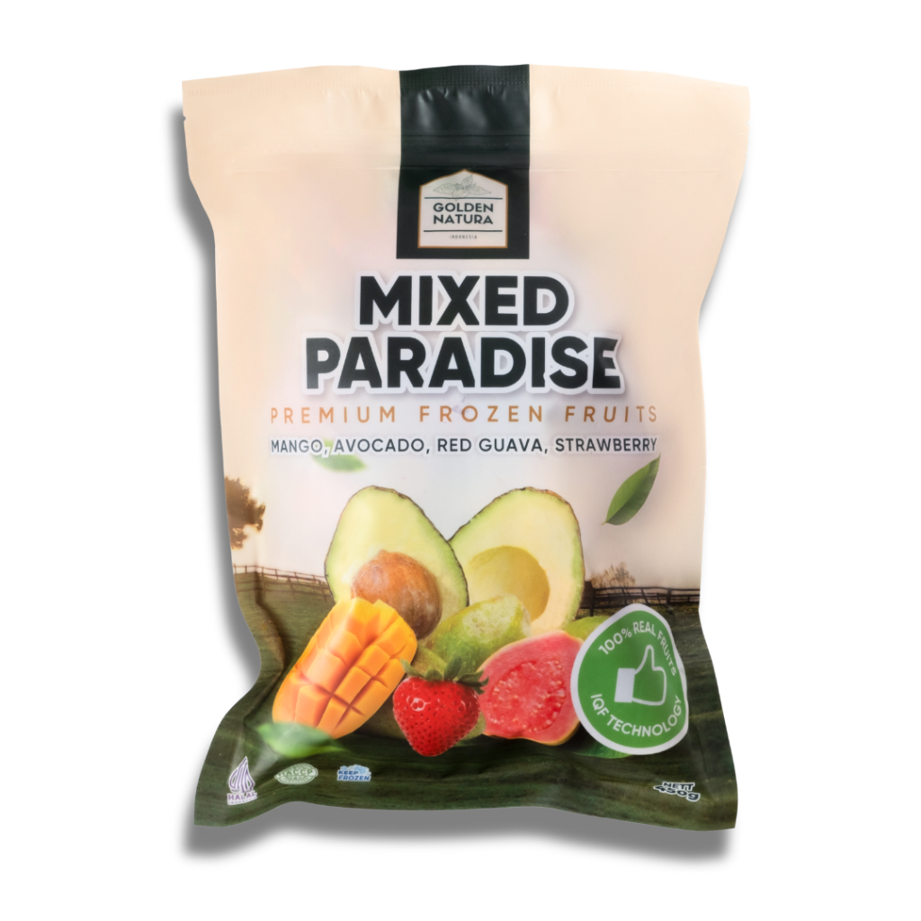 

Golden Natura Indonesia - Mixed Paradise | Premium Frozen Fruits
