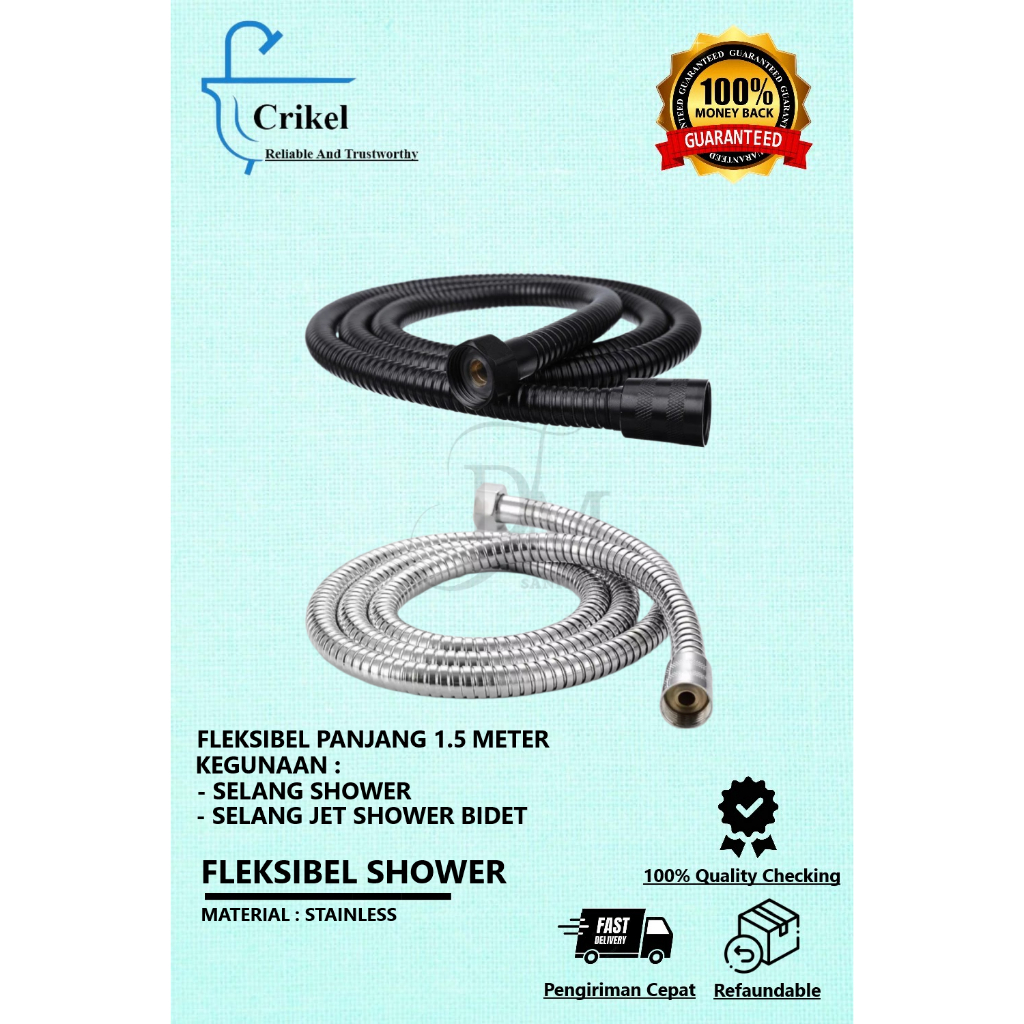 Selang Fleksibel Shower Mandi Selang Shower Mandi Minimalis