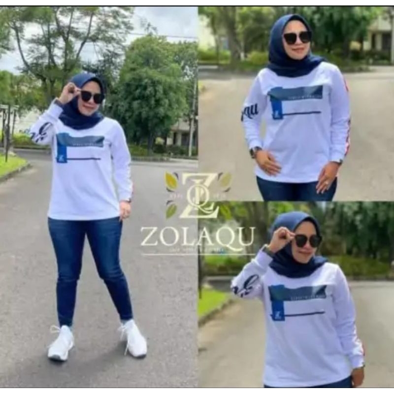 atasan wanita terbaru//koas wanita//kaos perempuan//kaos zolaqu//kaos senam