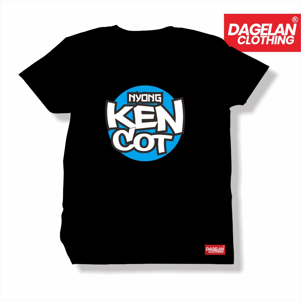 Kaos Ngpak Nyong Kencot Dagelan Clothing Kaos Distro Kata Jawa Viral Katun Hitam