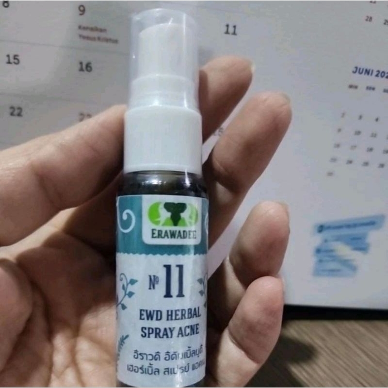 Erawadee herbal spray acne no11 20ml exp 2027