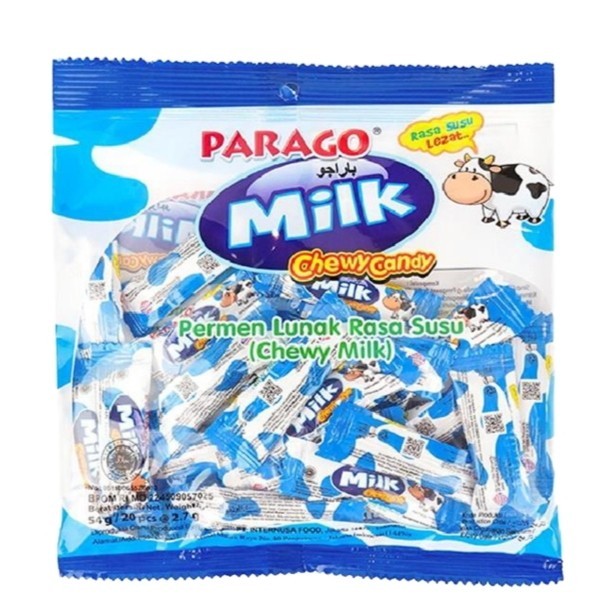 

PARAGO Milk Chewy Candy permen lunak susu 108 gr