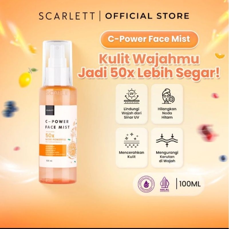 Scarlett C - Power Face Mist