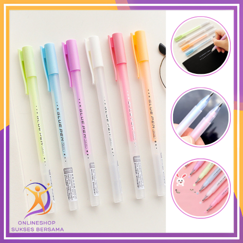 

OSB Pulpen Lem Kertas Cepat Kering Lem Cair Anti Bocor Bentuk Pena Glue Pen Stiker Scrapbook Diy Untuk Anak-Anak