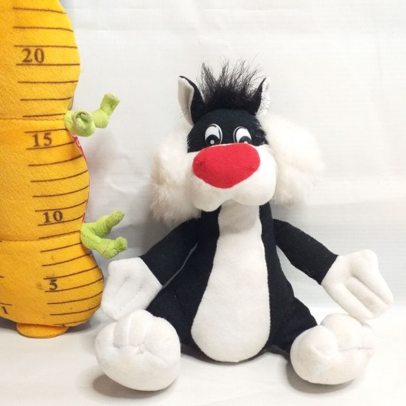 BONEKA PUSSYCAT SYLVESTER KARAKTER ANIMASI LOONEY TUNES WARNER BROSS