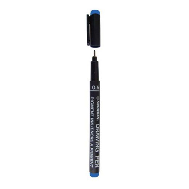 

Gramedia Dan Mogot-Snowman-Drawing Pen 0.5 Warna Biru