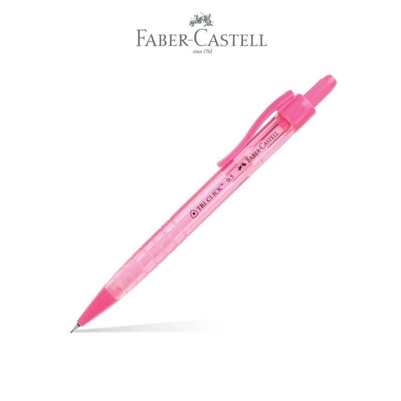 

PENSIL MEKANIK FABER-CASTELL TRI CLICK 0.5 MM