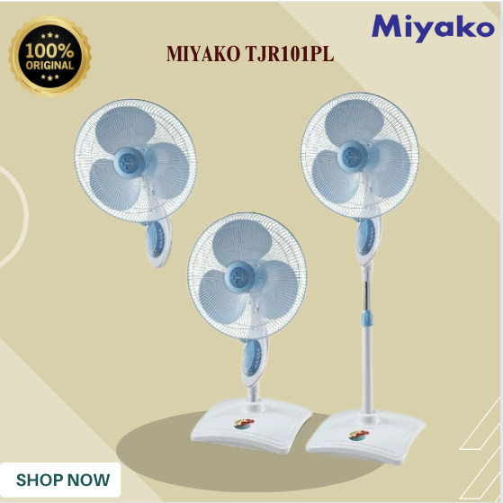 KIPAS ANGIN MIYAKO 3 IN1 TJR101PL/TJR-101-PL/TJR 101PL/TJR101PL/TJR101PL/MIYAKO ORIGINAL BERGARANSI
