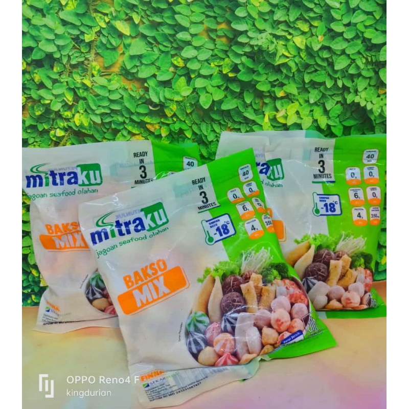 

Mitraku Bakso Ikan Mix 250gr